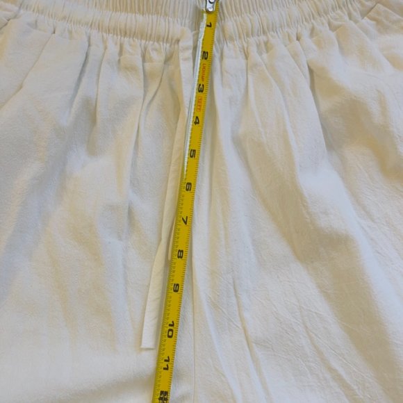 Capreze UnisexCapri Pants Casual Loose Yoga Beach 3/4 Shorts Elastic Waist - Picture 9 of 12